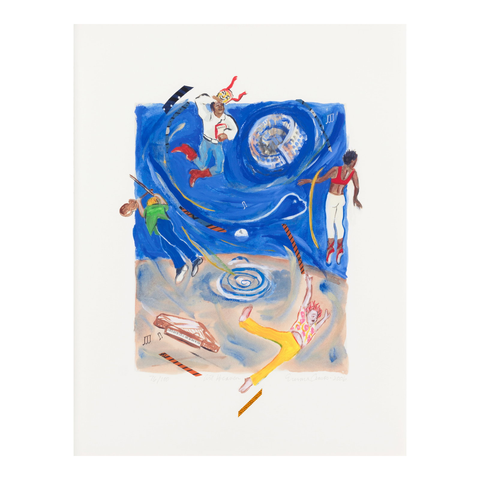 Emma Amos (1937-2020); Art Heaven; (1 of 1)