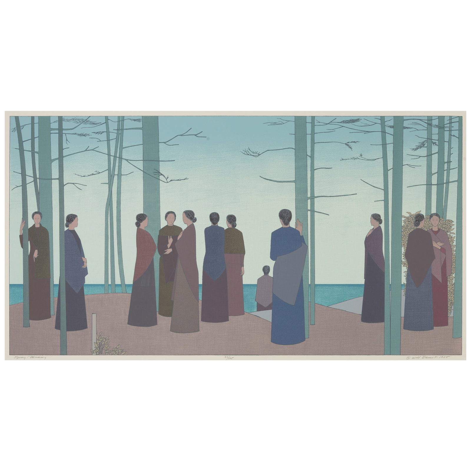 Will Barnet (1911-2012); Spring Morning; (1 of 1)