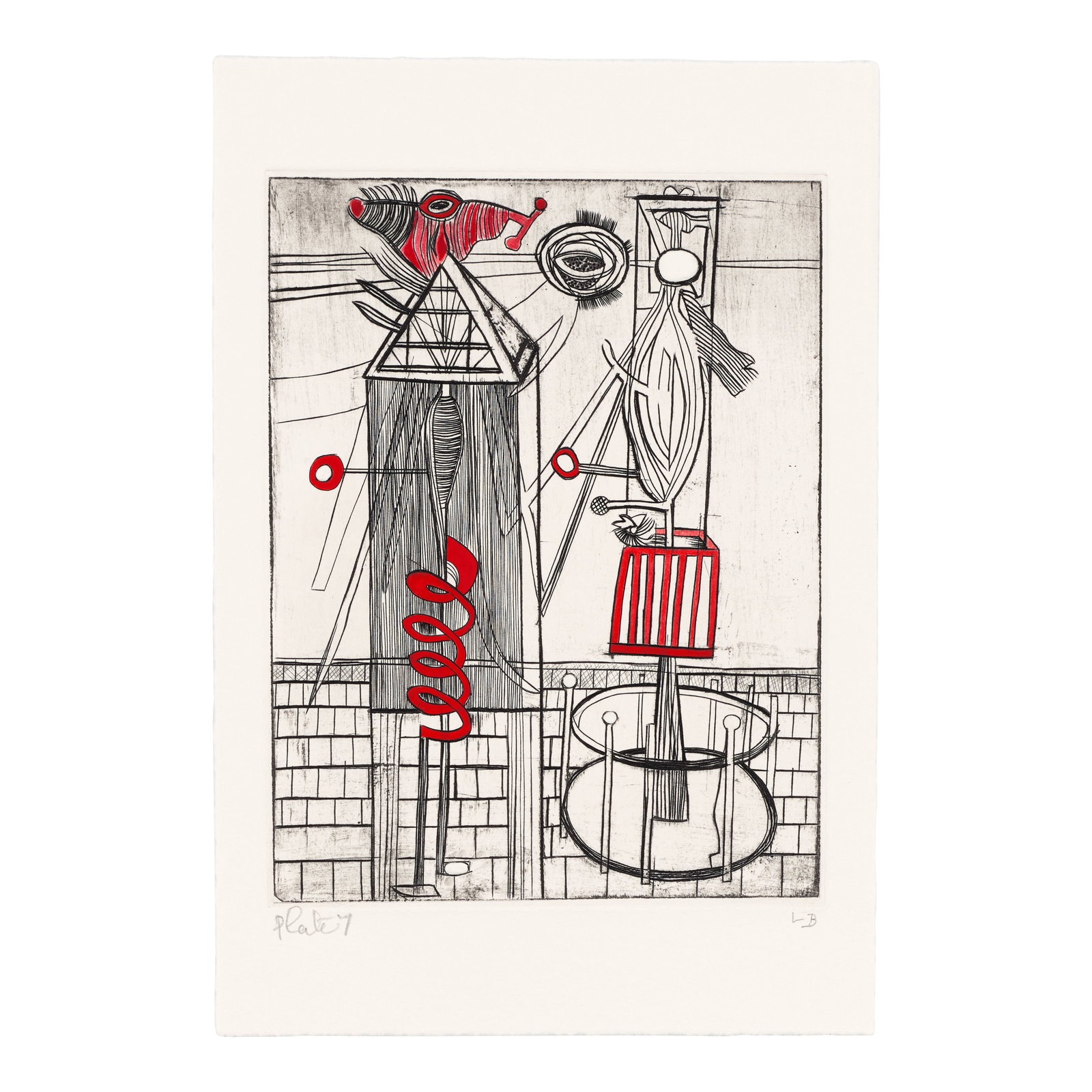 Louise Bourgeois (1911-2010); He Disappeared Into Complete Silence; (11): Louise Bourgeois (1911-2010) He Disappeared Into Complete Silence (Wye 1229), 1947-2005 The complete artist's book, comprising 11 engravings, 10 over photogravure, 4 with aquatint, 4 with drypoint, 1