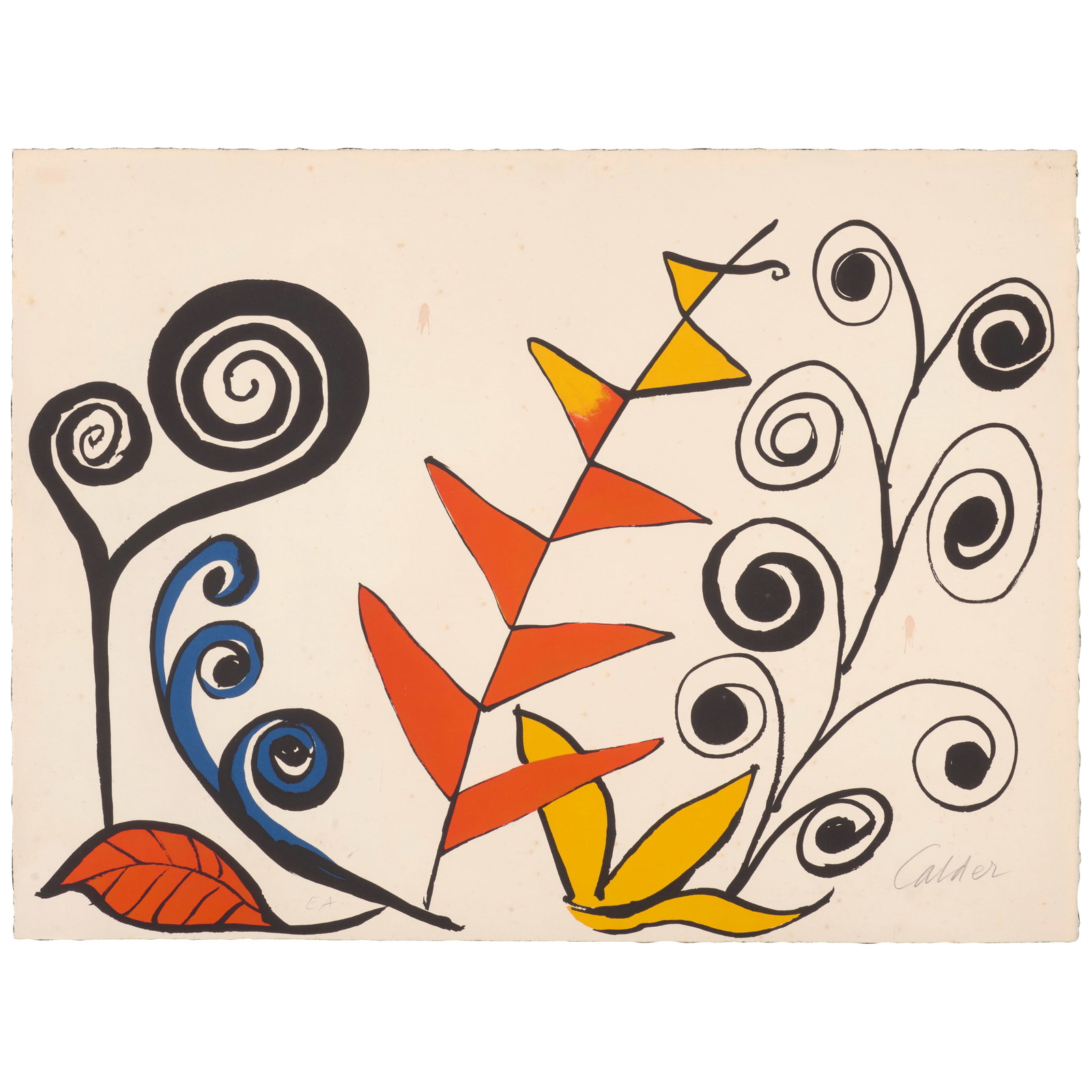Alexander Calder (1898-1976); Le Jardin Fantastique; (1 of 1)