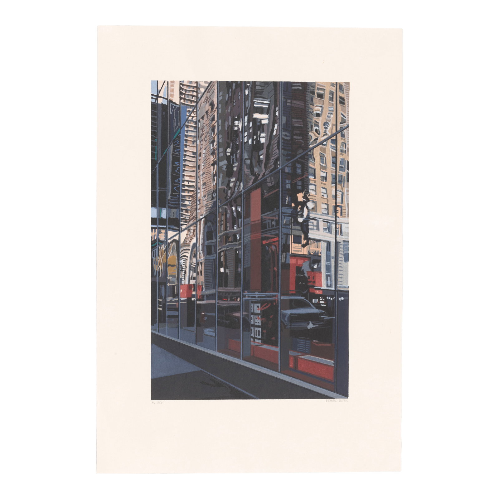 Richard Estes (born 1932); Detail, Times Square; (1 of 1)