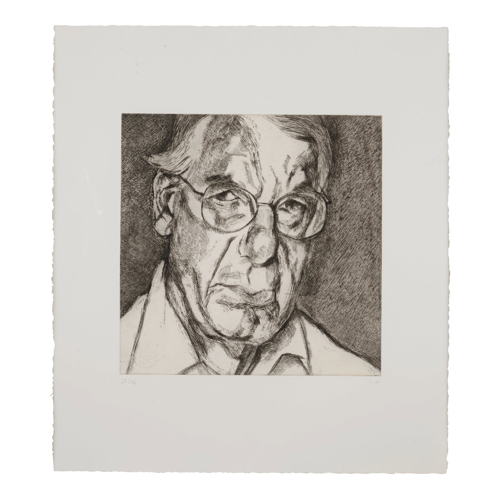 Lucian Freud (1922-2011); New Yorker; (1 of 1)