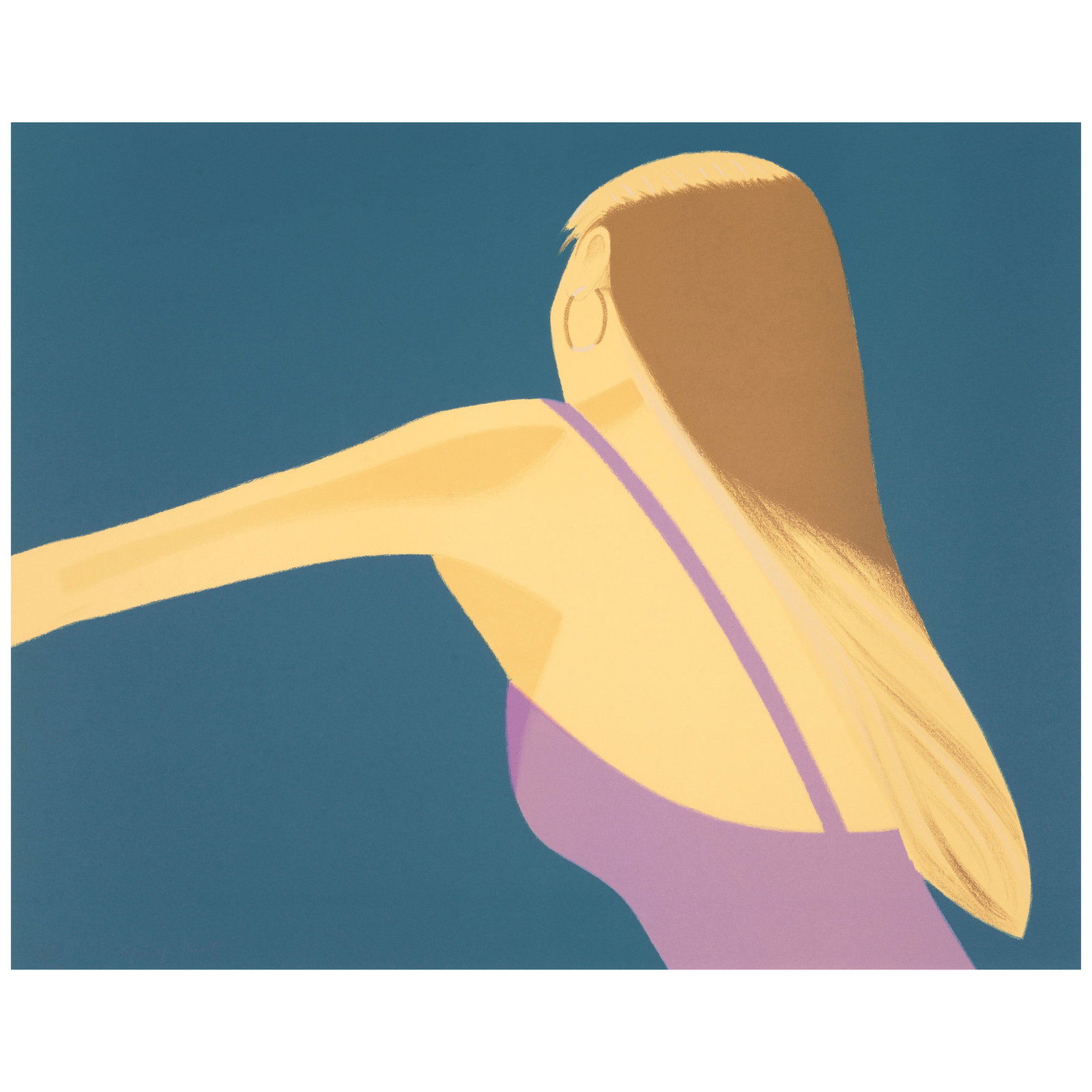 Alex Katz (born 1927); William Dunas Dance 1; 2; 4, from Night; (3): Alex Katz (born 1927) William Dunas Dance 1; 2; 4, from Night (Cantz 157; 158; 160), 1983 The incomplete set, comprising 3 (of 4) lithographs in colors on wove paper, each signed in pencil, two number