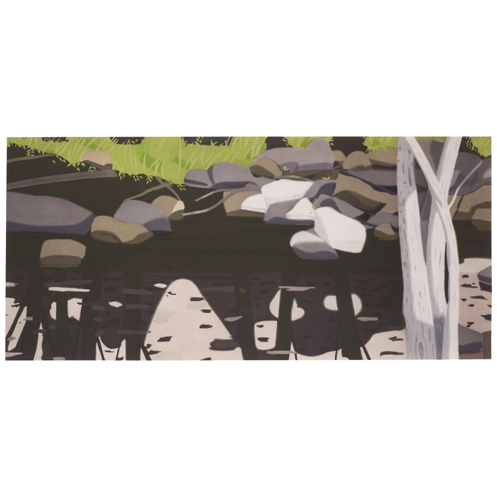 Alex Katz (born 1927); Black Brook; (1 of 1)