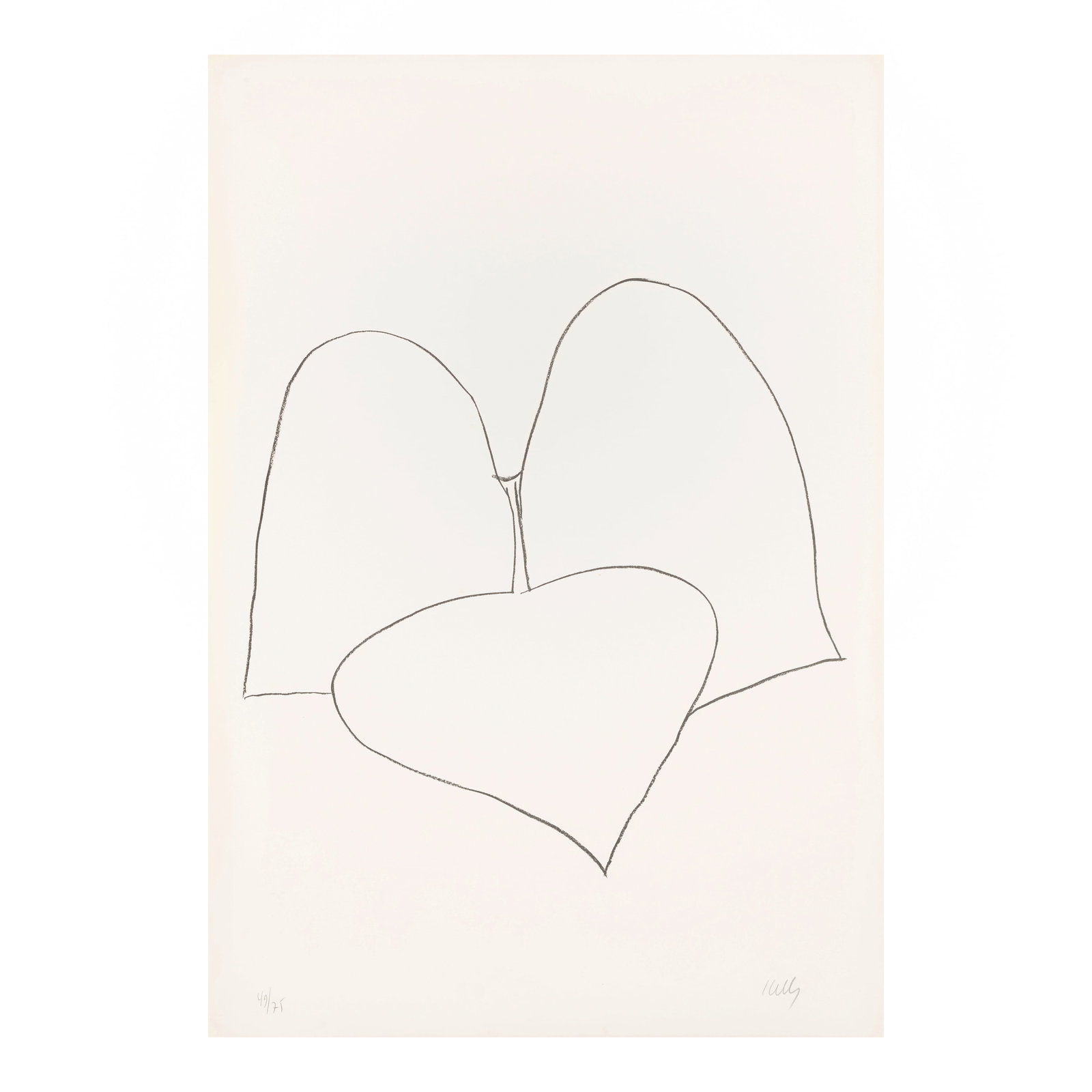 Ellsworth Kelly (1923-2015); String Bean Leaves III (Haricot Vert III), from Suite of Plant Lith... (1 of 1)