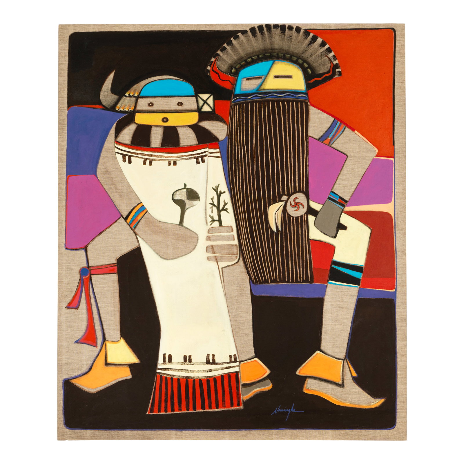 A Dan Namingha painting (1 of 1)