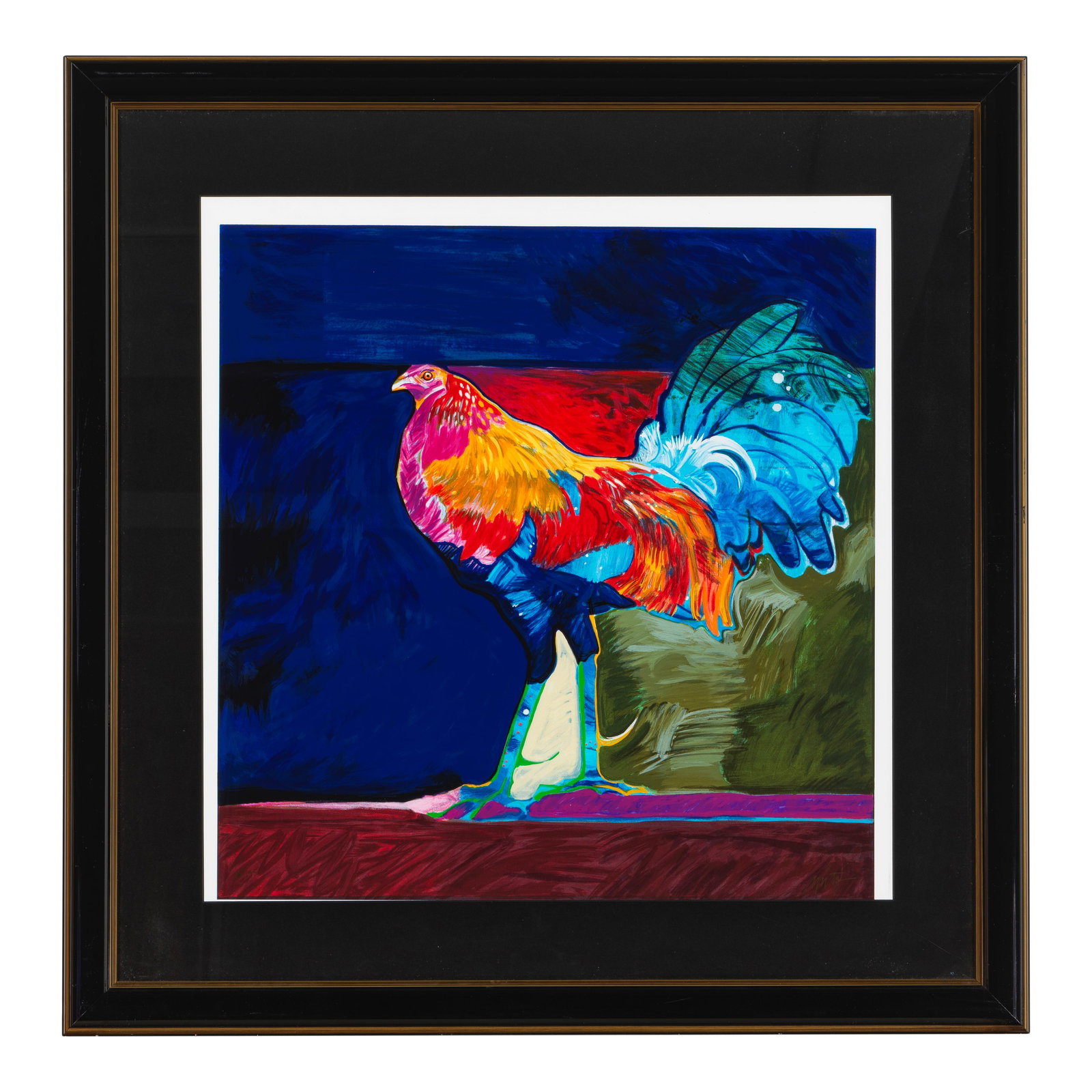 A John Nieto serigraph, 'Chicken' (1 of 1)