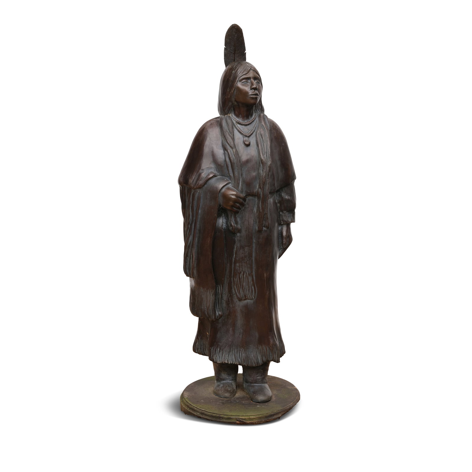 A Doug Hyde bronze sculpture, 'Red Earth Dancer,' 1992 (1 of 1)