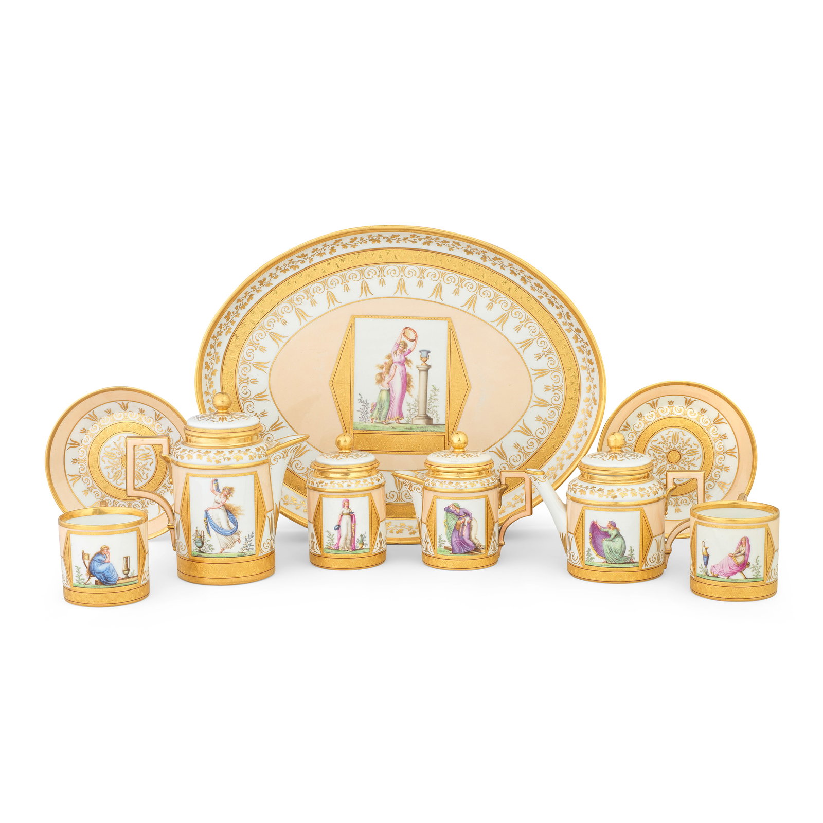 A Berlin (KPM) cabaret service, circa 1795-1800 (1 of 1)