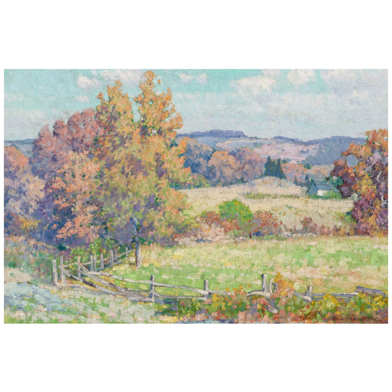 MAURICE BRAUN (1877-1941) San Diego Hills 16 1/4 x 24 in.: MAURICE BRAUN (1877-1941) San Diego Hills signed 'Maurice Braun' (lower right) oil on canvas 16 1/4 x 24 in. Footnotes: Provenance DeRu's Fine Art, Laguna Beach, California. Private collect