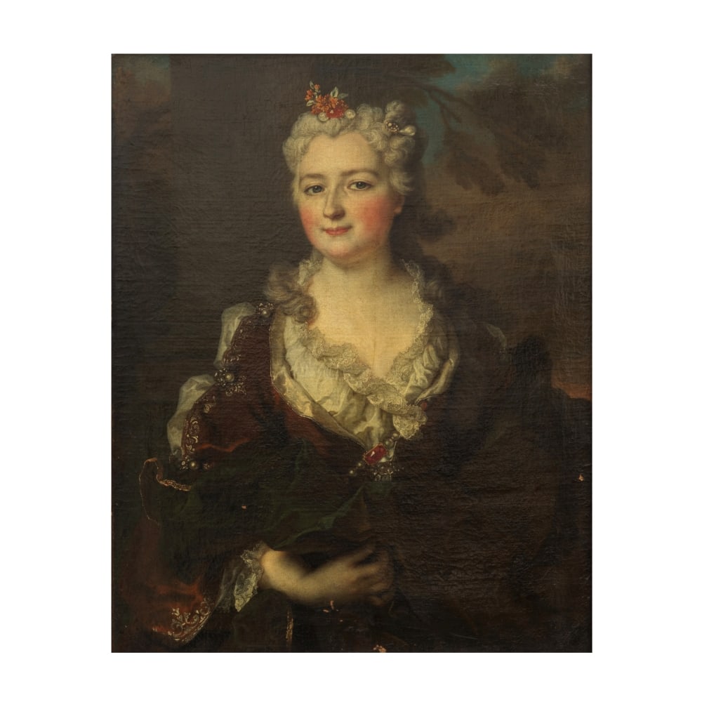 Nicolas de Largillière (Paris 1656-1746) Portrait de Marguerite de Sève (1 of 1)