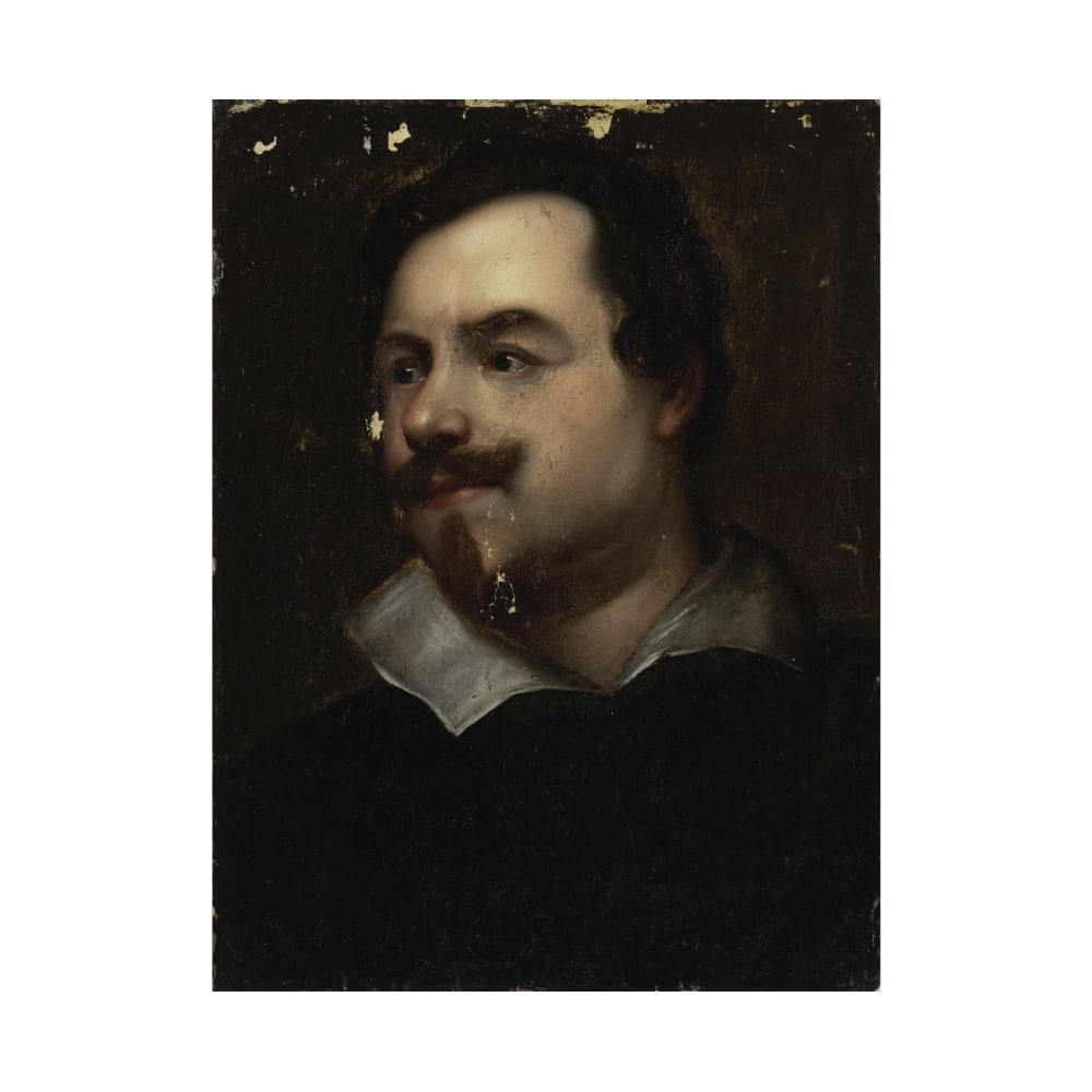 Atelier d'Antoine Van Dyck (Anvers 1599-1641 Londres) Portrait d'homme sans cadre │ unfr... (1 of 1)
