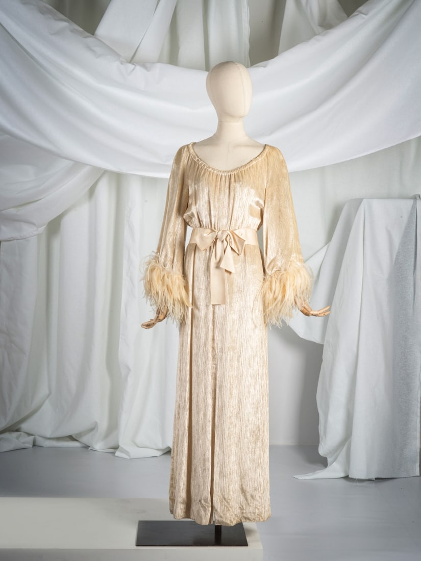 Christian Dior Boutique, collection Prêt-à-Porter, circa 1967/1970. Robe du soir longu... (1 of 1)