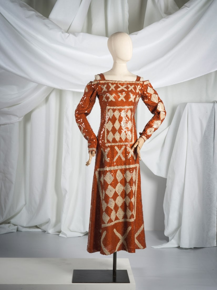 Per Spook, collection Haute Couture, Printemps-Eté 1987. Robe du soir entièrement brod... (1 of 1)