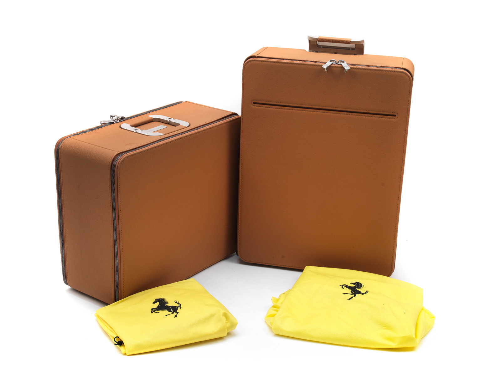 Two leather travel cases for Ferrari SF90 Stradale designed by Marc Newson for Ferrari, 2019, ... (1 of 1)