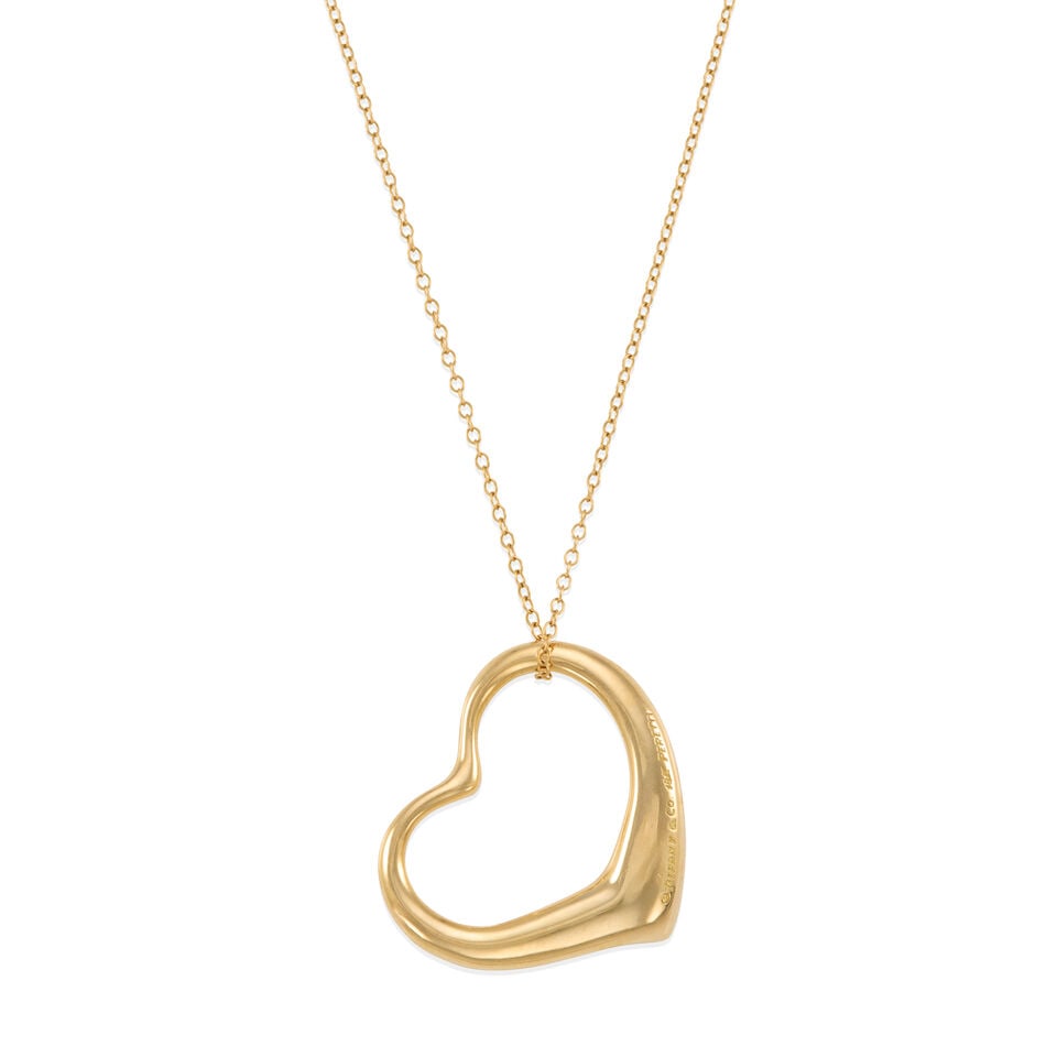 ELSA PERETTI FOR TIFFANY & CO.: 18K GOLD PENDANT AND CHAIN NECKLACE - 2