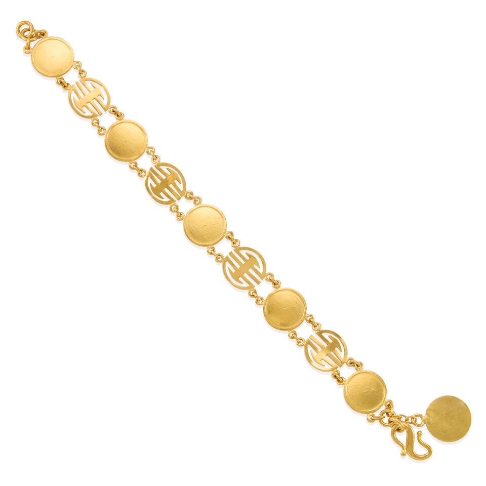 23K GOLD BRACELET - 2