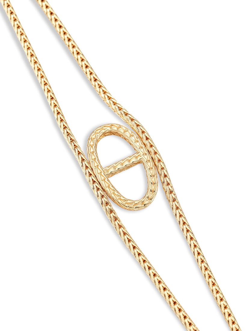 (NO RESERVE) HERMÈS: YELLOW GOLD CHAINE D'ANCRE DANAE BRACELET - 2