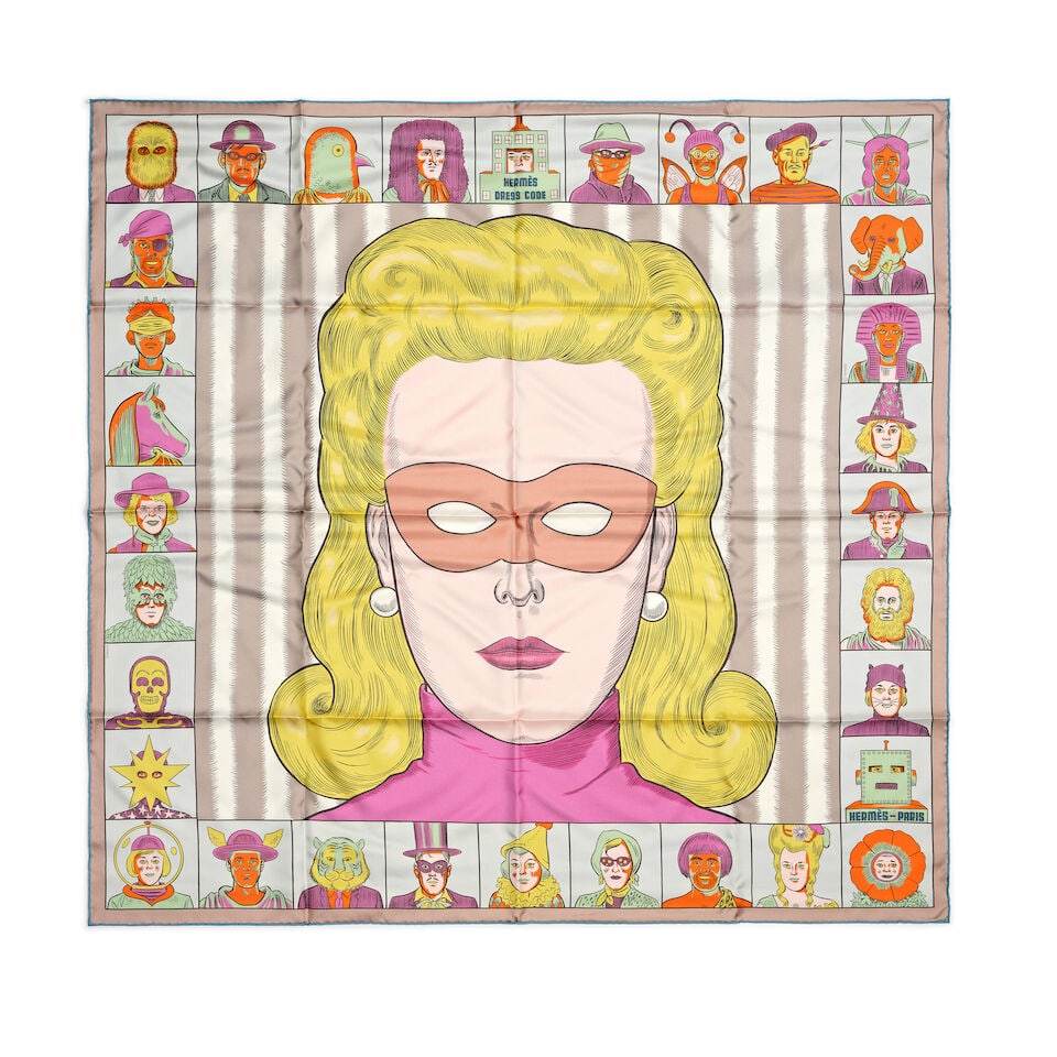 (NO RESERVE) HERMÈS: A SET OF 6 SILK 90 SCARVES - 2