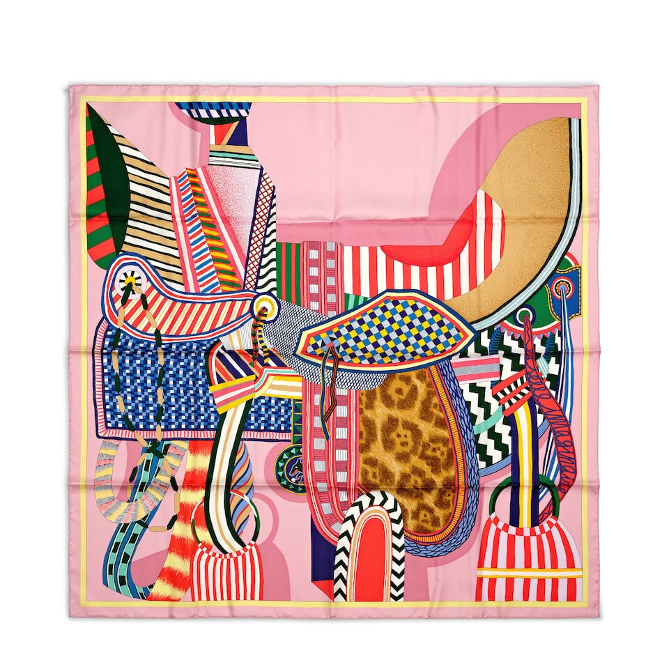 (NO RESERVE) HERMÈS: A SET OF 6 SILK 90 SCARVES - 5