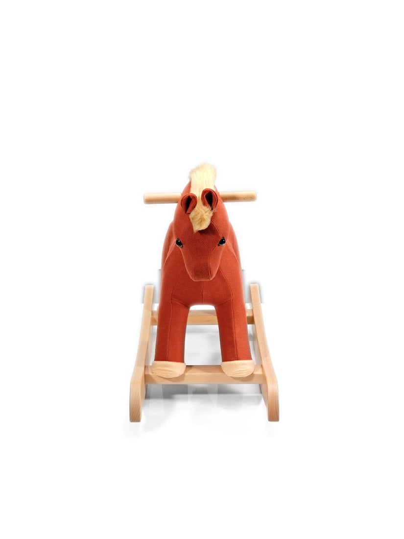(NO RESERVE) HERMÈS: TERRACOTTA BEECHWOOD HERMY ROCKING HORSE - 2