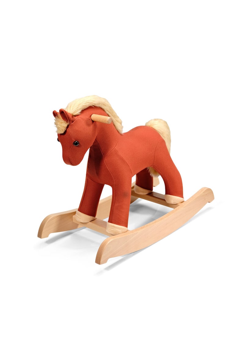 (NO RESERVE) HERMÈS: TERRACOTTA BEECHWOOD HERMY ROCKING HORSE - 3