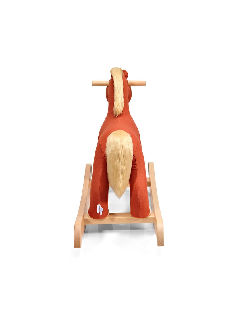 (NO RESERVE) HERMÈS: TERRACOTTA BEECHWOOD HERMY ROCKING HORSE - 4