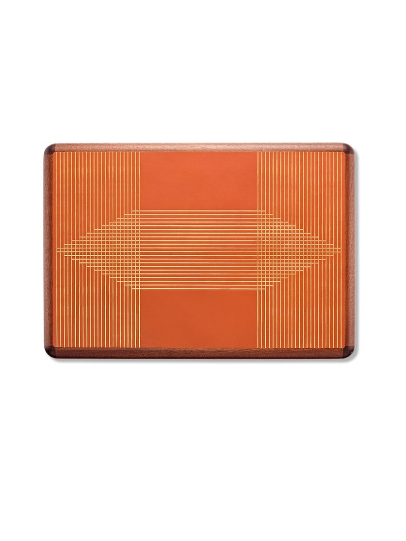 (NO RESERVE) HERMÈS: SAPELLI WOOD CASAQUE H MILLERAIES CIGAR BOX - 7