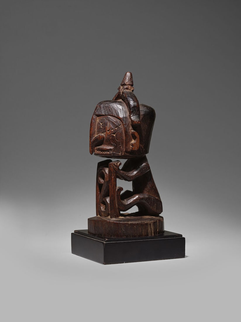 STATUE KORWAR, KAIPURI, ÎLE DE KURUDU, BAIE DE CENDERAWASIH, INDONÉSIE - 6