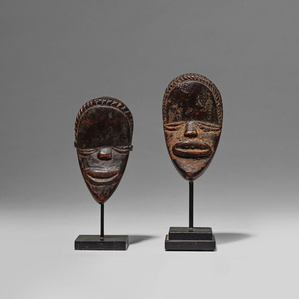 DEUX MASQUES PASSEPORT MANO, LIBERIA (1 of 3)