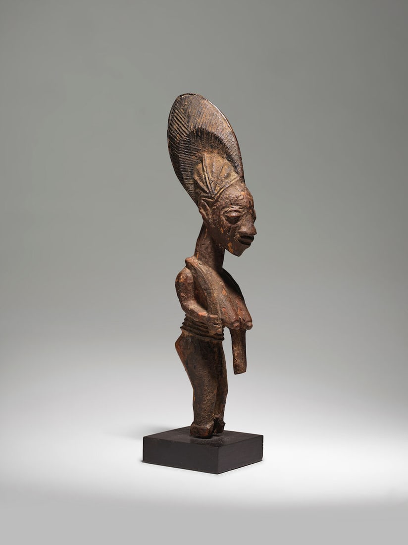 TROIS STATUES YOROUBA, NIGERIA - 10