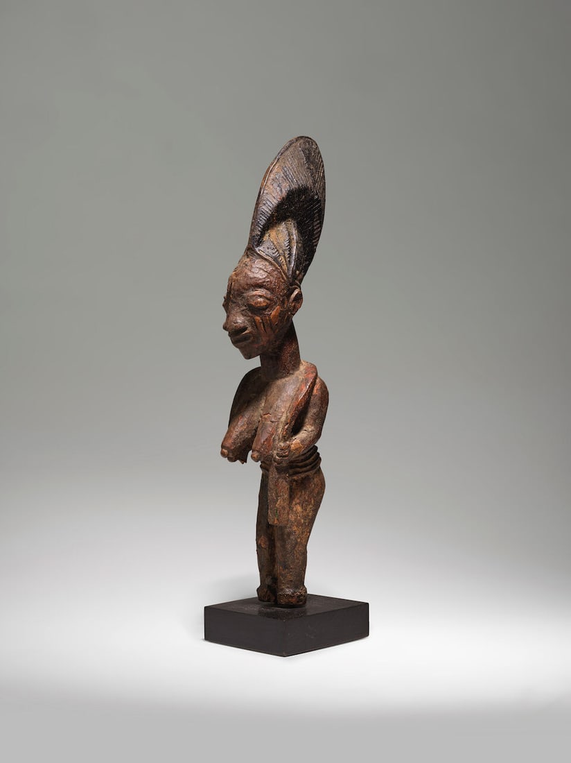 TROIS STATUES YOROUBA, NIGERIA - 11