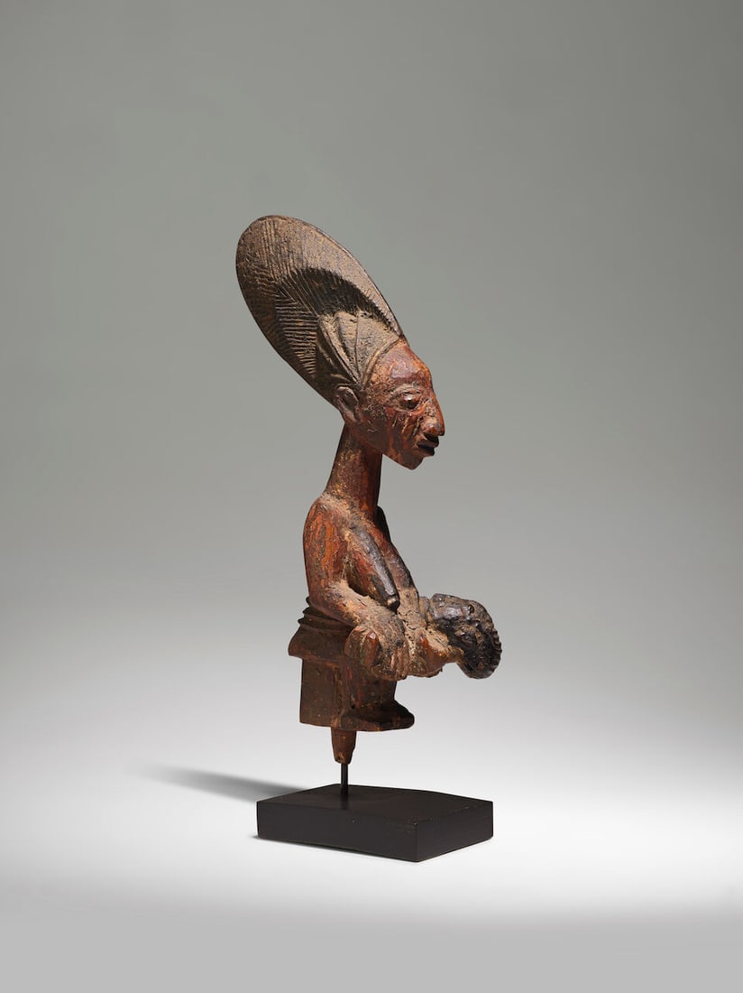 TROIS STATUES YOROUBA, NIGERIA - 14