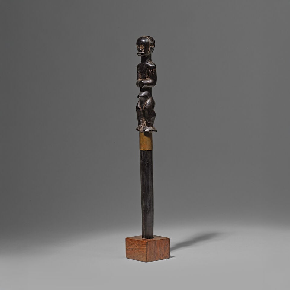 MANCHE DE CANNE FIGURATIF FANG NTUMU, GABON (1 of 5)