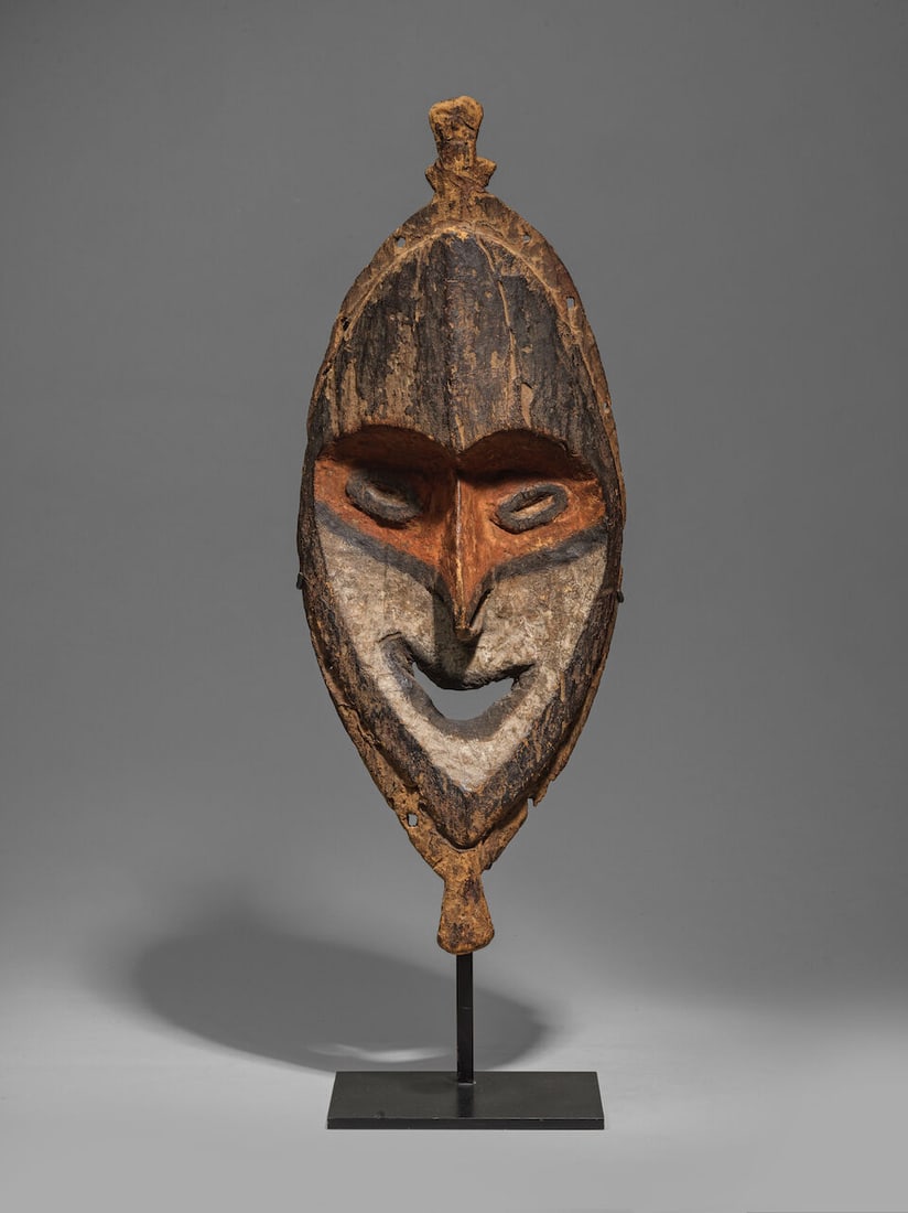 MASQUE, RIVIÈRE KERAM, PAPOUASIE-NOUVELLE-GUINÉE - 4