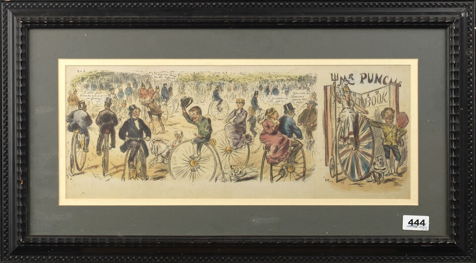 Assorted framed cycling display items, - 5