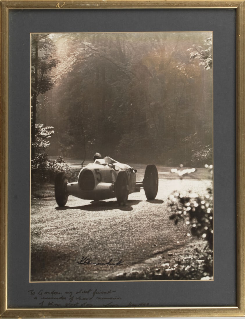 Five Motor Racing photographs and photo-prints, ((6)) - 3