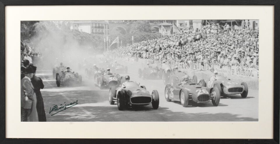 Five Motor Racing photographs and photo-prints, ((6)) - 4