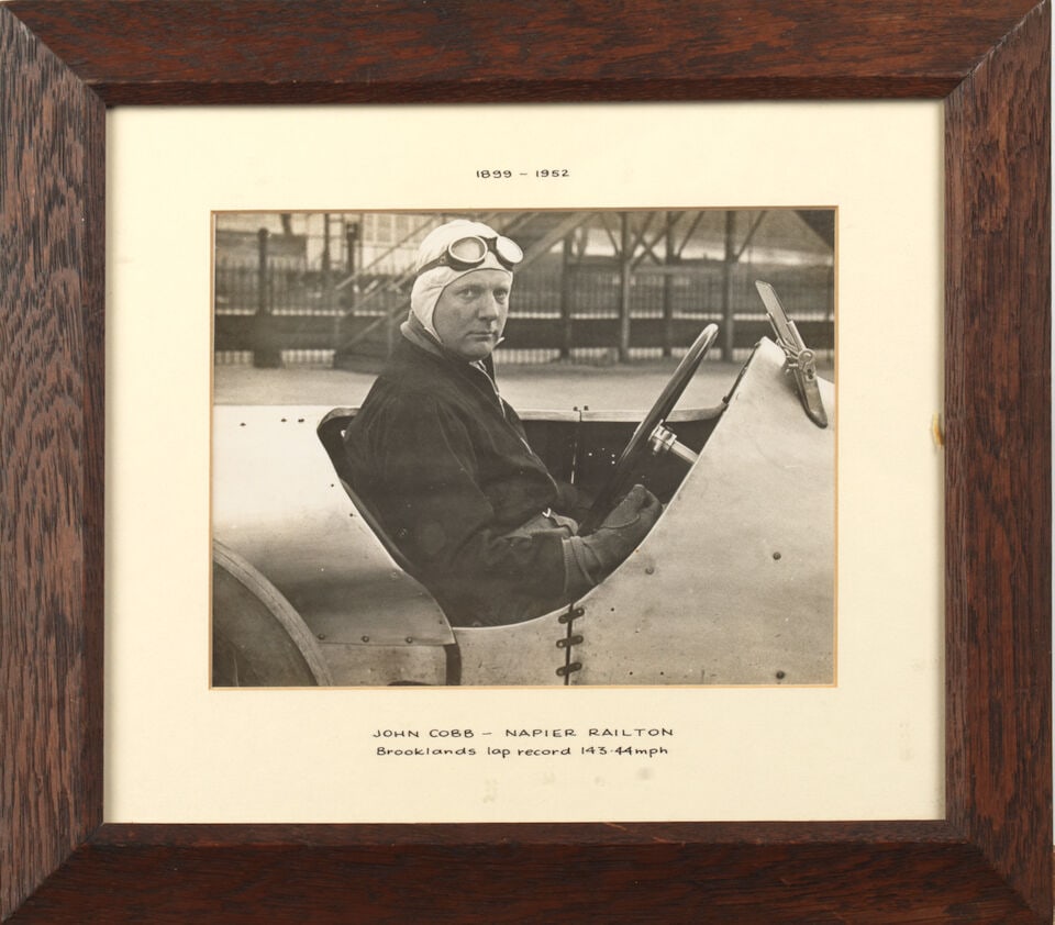 A large photoprint of Bluebird at Daytona Beach in 1933, ((4)) - 2