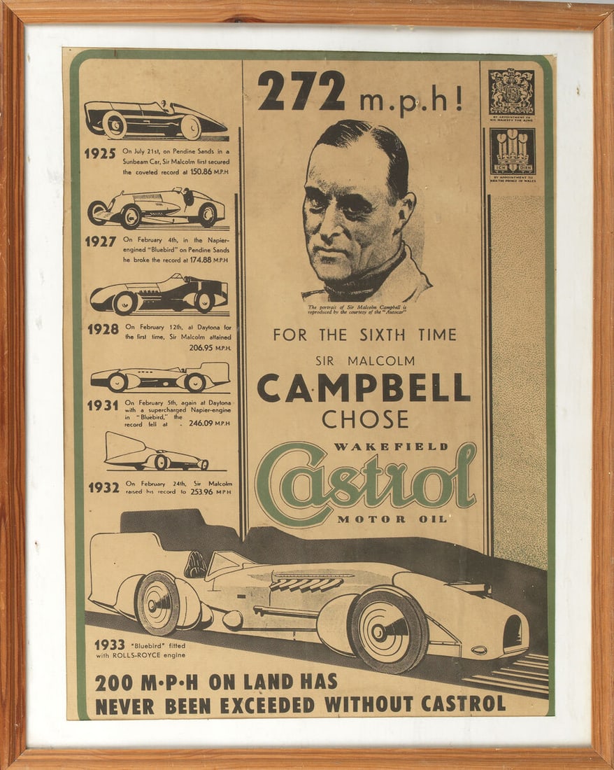 A large photoprint of Bluebird at Daytona Beach in 1933, ((4)) - 3