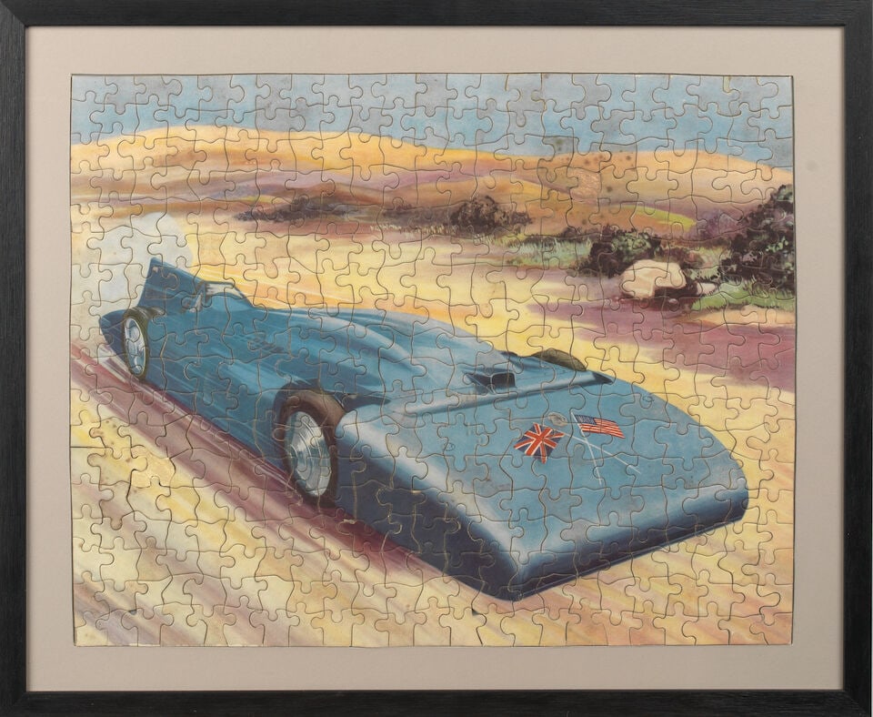 A large photoprint of Bluebird at Daytona Beach in 1933, ((4)) - 4