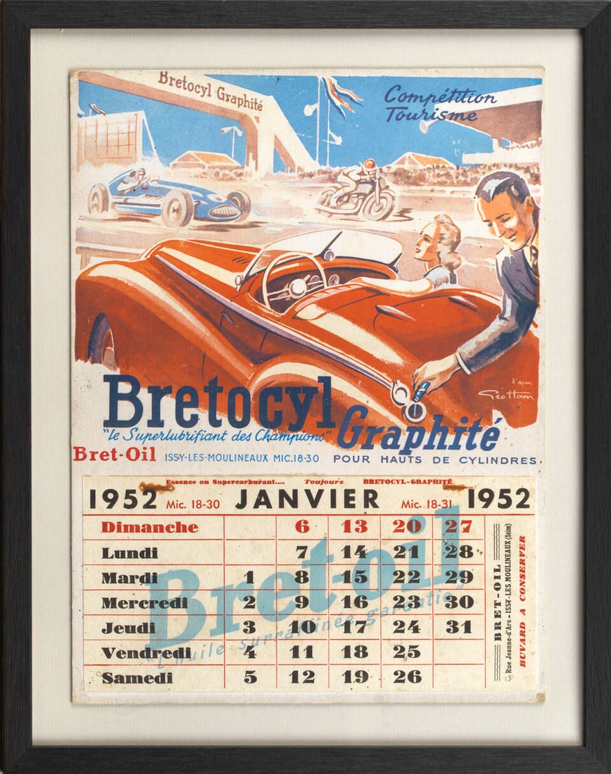 Assorted framed motoring photographs, prints and posters, ((Qty)) - 10