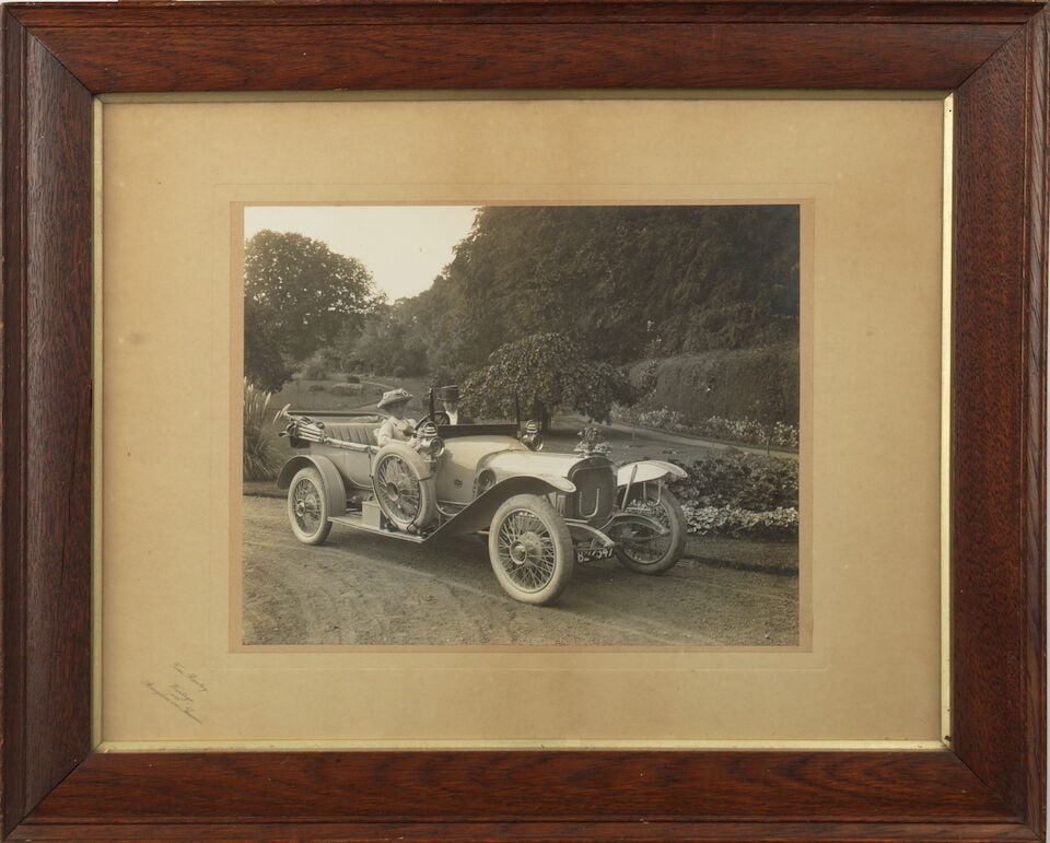 Assorted framed motoring photographs, prints and posters, ((Qty)) - 11