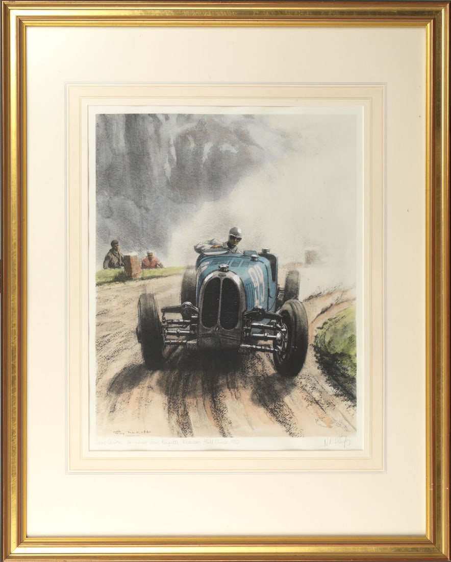Assorted framed motoring photographs, prints and posters, ((Qty)) - 15