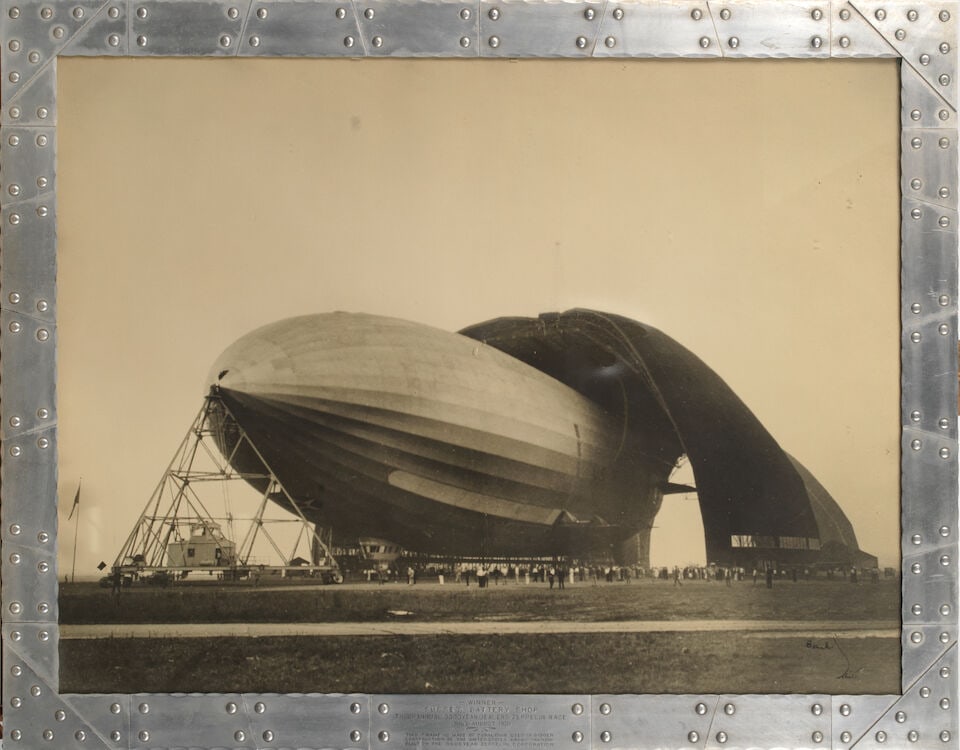 WW1 Aviation and Airship framed prints and photographs, ((13)) - 7