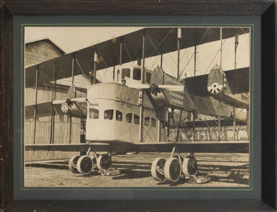WW1 Aviation and Airship framed prints and photographs, ((13)) - 9