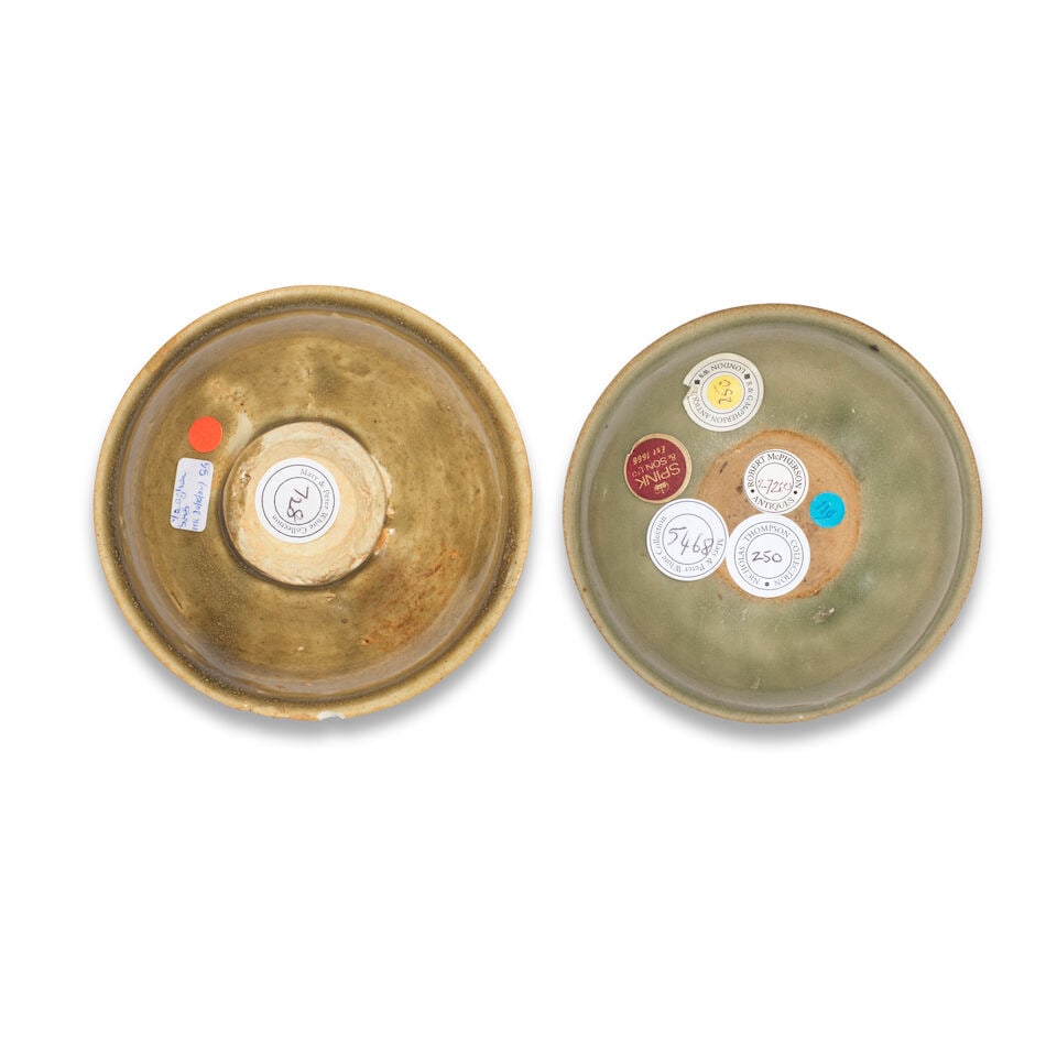 TWO SMALL YAOZHOU CELADON MOULDED DISHES Northern Song Dynasty (2) - 3