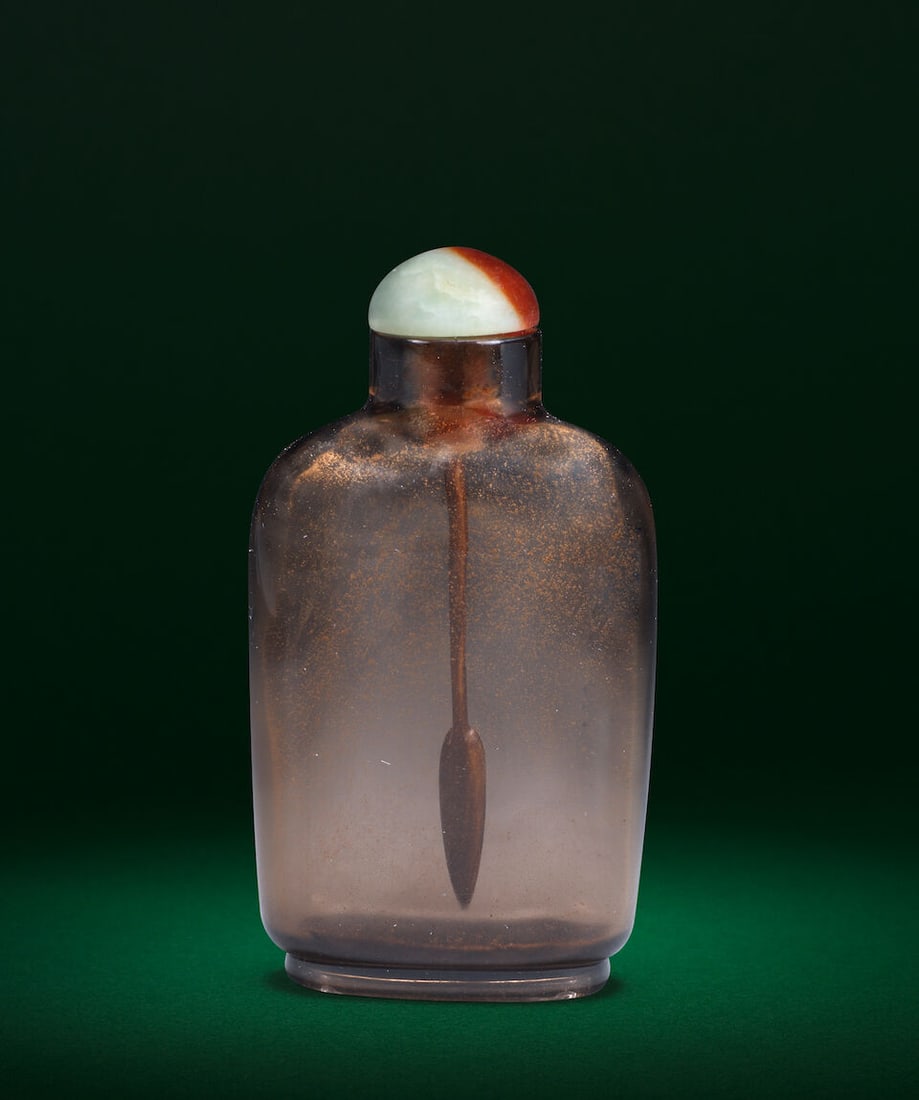 A SMOKY CRYSTAL SNUFF BOTTLE 18th/19th century (2) - 2