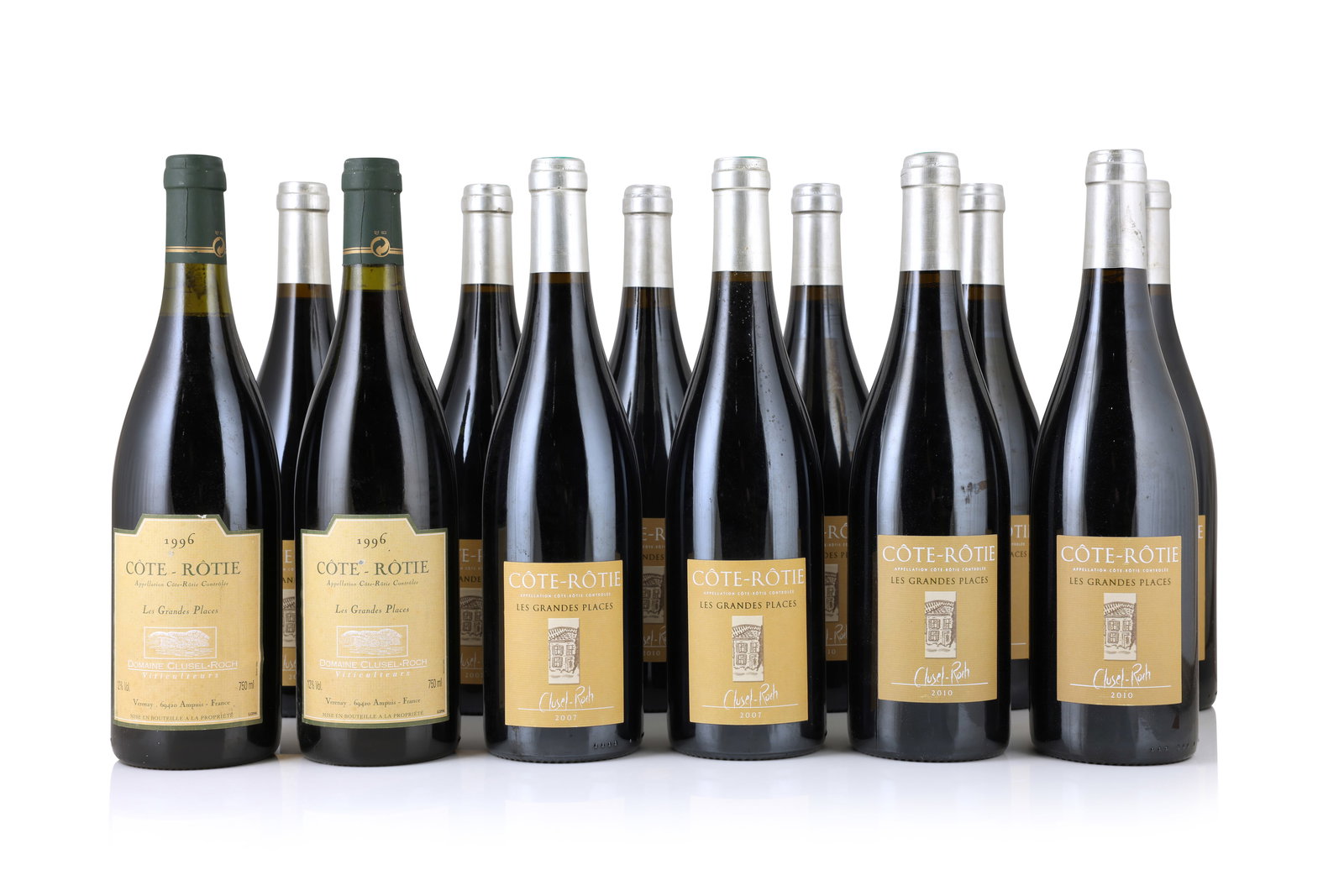 Domaine Clusel Roch, Côte-Rotie Grandes Places, 1996 (2 x 750ml) Domaine Clusel Roch, C... (1 of 1)