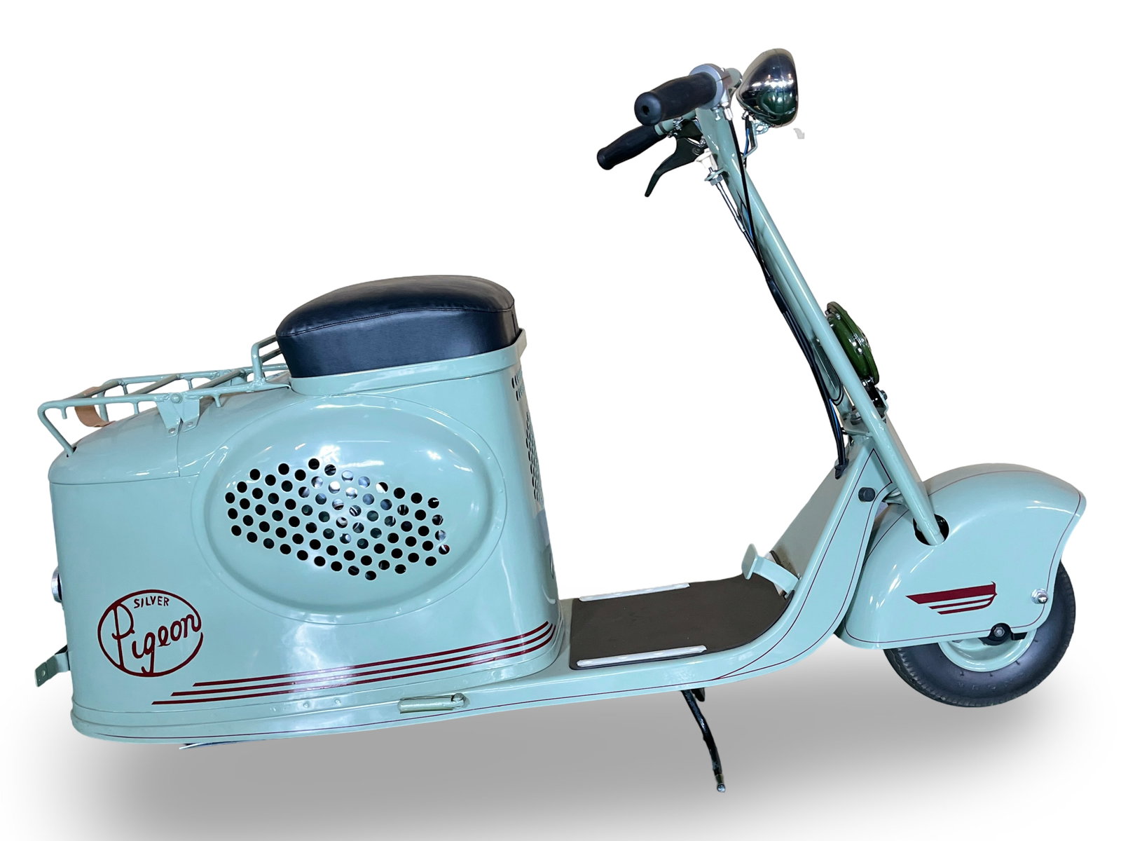 The Connoisseurs Collection, Part II, c.1949 Mitsubishi C-11 Silver Pigeon Motor Scooter Frame n... (1 of 1)